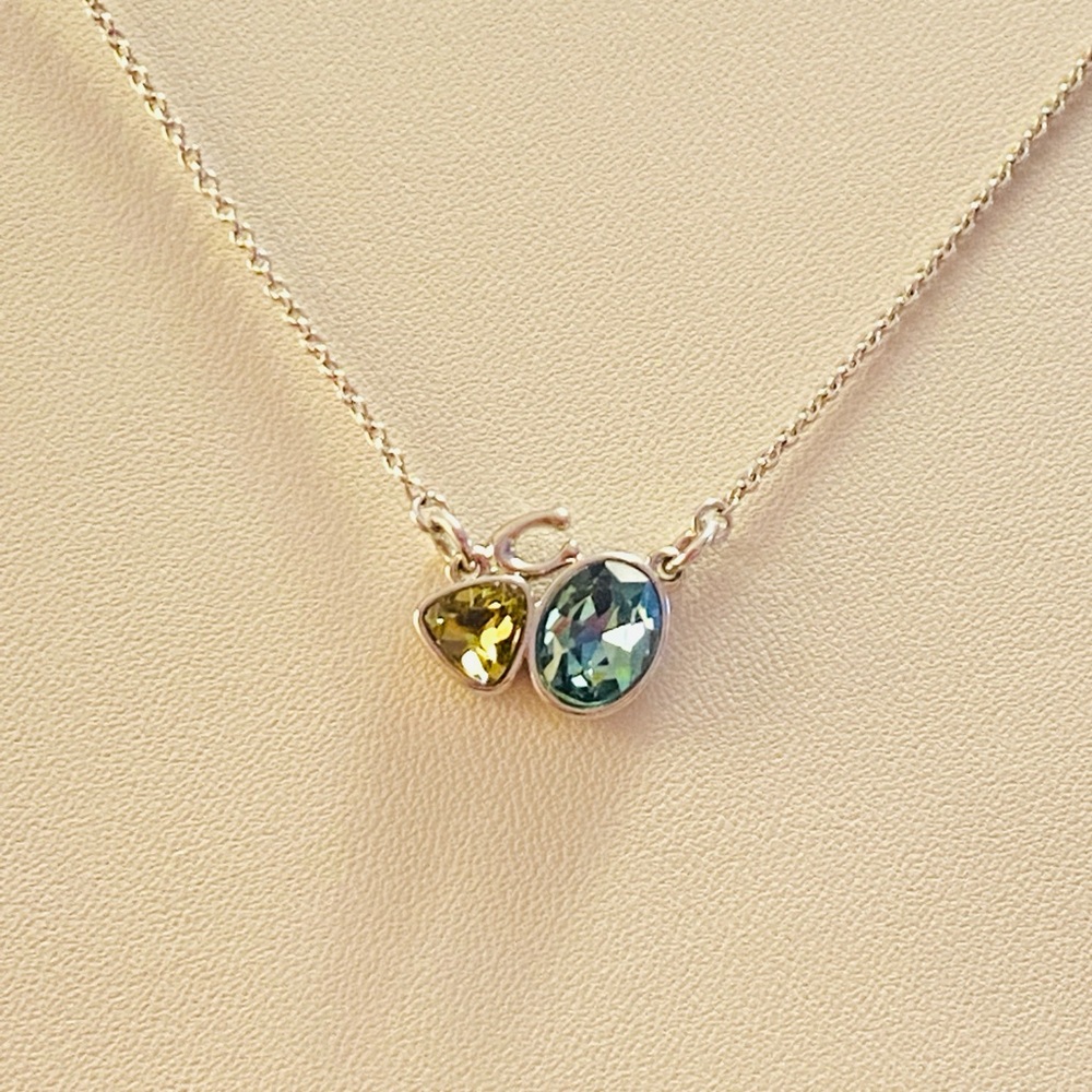 Coach Slider Charm Necklace